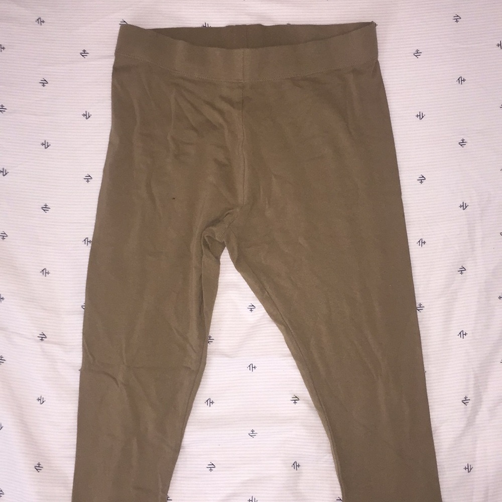 Khaki Leggings